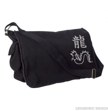 Year of the Dragon Chinese Zodiac Messenger Bag