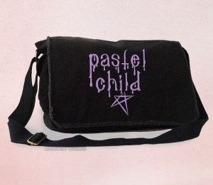 Pastel Child Messenger Bag