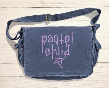 Pastel Child Messenger Bag