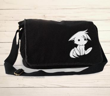 Plush Kitsune Messenger Bag