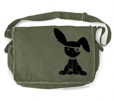 Gothic Jrock Bunny Messenger Bag