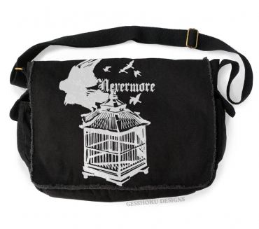 Nevermore: Raven's Cage Messenger Bag
