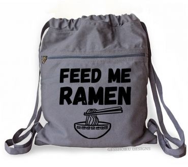 Feed Me Ramen Cinch Backpack