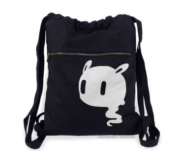 Kawaii Ghost Cinch Backpack