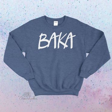 BAKA (text) Crewneck Sweatshirt
