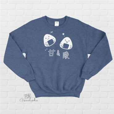 Onigiri Rice Balls Crewneck Sweatshirt