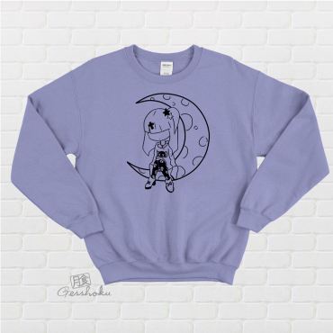 Pastel Moon Crewneck Sweatshirt