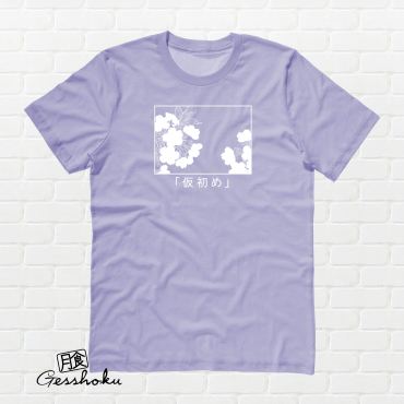 Sakura Aesthetic T-shirt "Transience"
