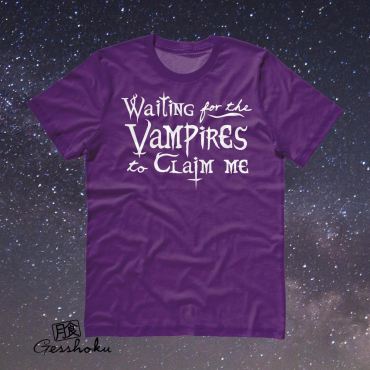 Waiting for the Vampires T-shirt
