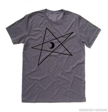 5-Pointed Moon Star T-shirt
