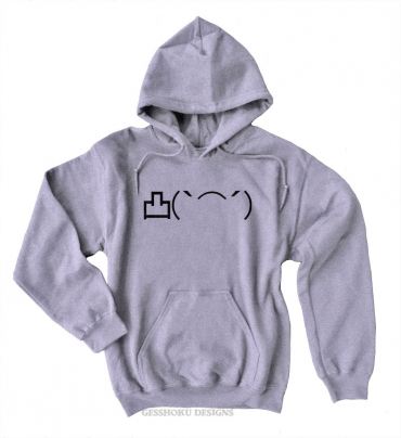 Angry Middle Finger Emoji Pullover Hoodie