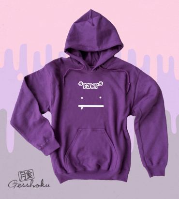 Rawr Face Pullover Hoodie