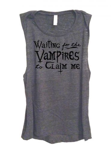 Waiting for the Vampires Sleeveless Top